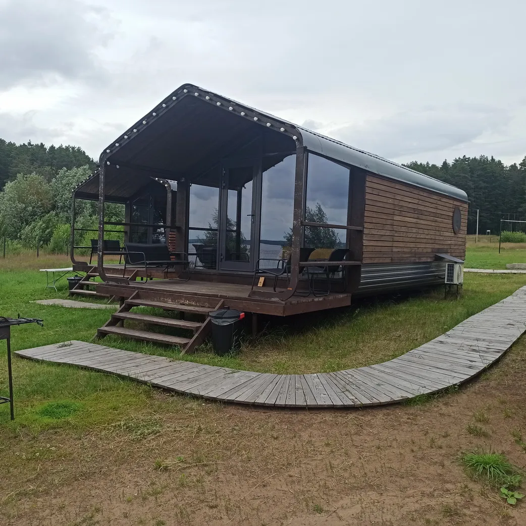 Домокомплект semidetached standard двухквартирный стандартный — фото